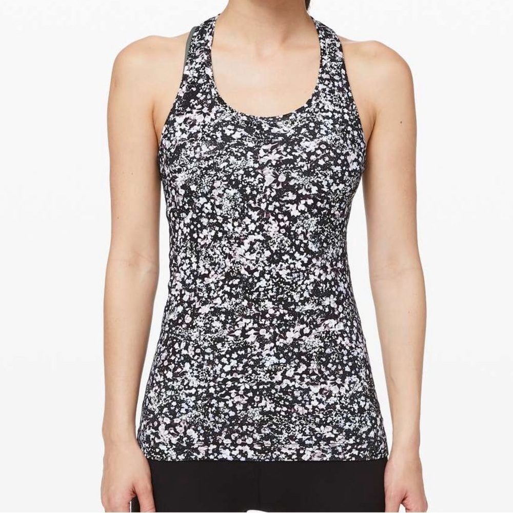 Lululemon Cool Racerback II Floral Spritz Multi size 10